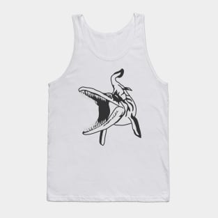 Sea monster dinosaur Tank Top